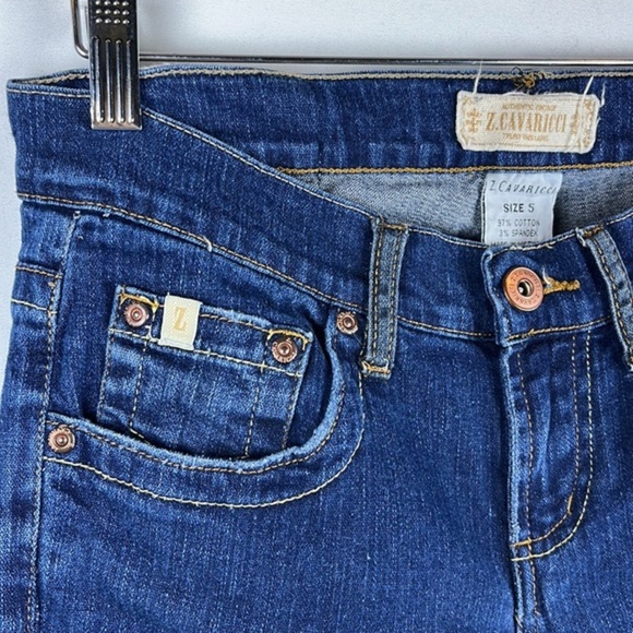 Z Cavaricci Jeans Vintage Denim Women's Bootcut Low Rise Pants Size 5 - Picture 4 of 14